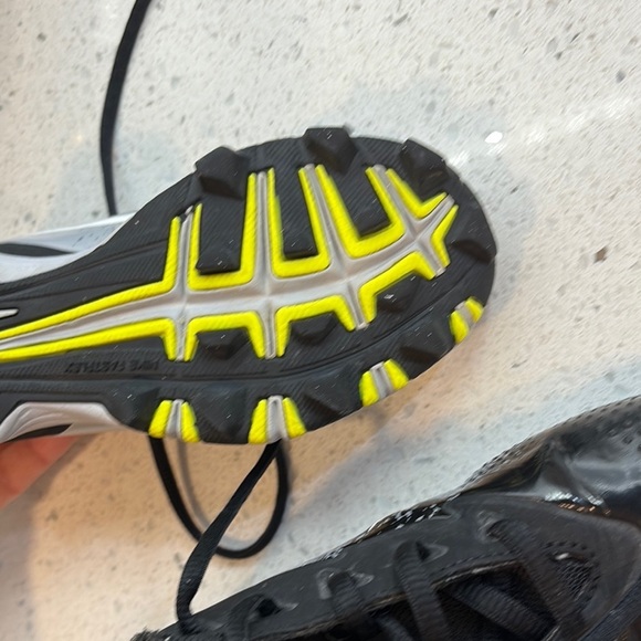 Nike Black and Gray baseball cleats size youth 13C - Picture 8 of 10